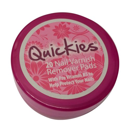 Quickies nail varnish remover