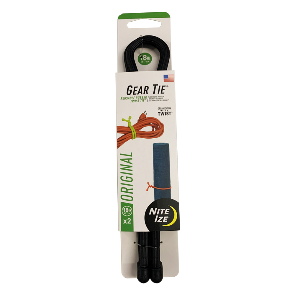 Nite Ize 18″ Gear Tie – 2 Pack