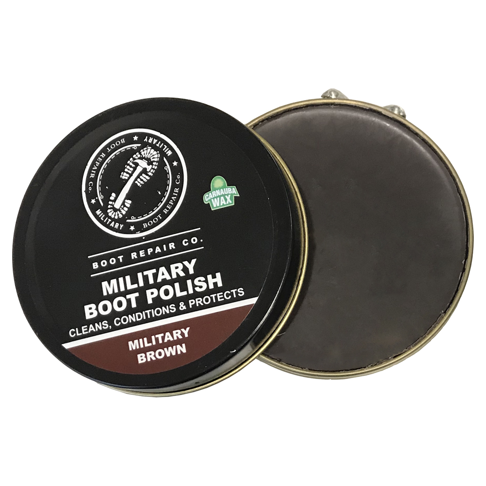 Boot Repair Co. Military Boot Polish Brown