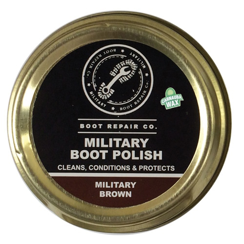 Boot Repair Co. Military Boot Polish Brown