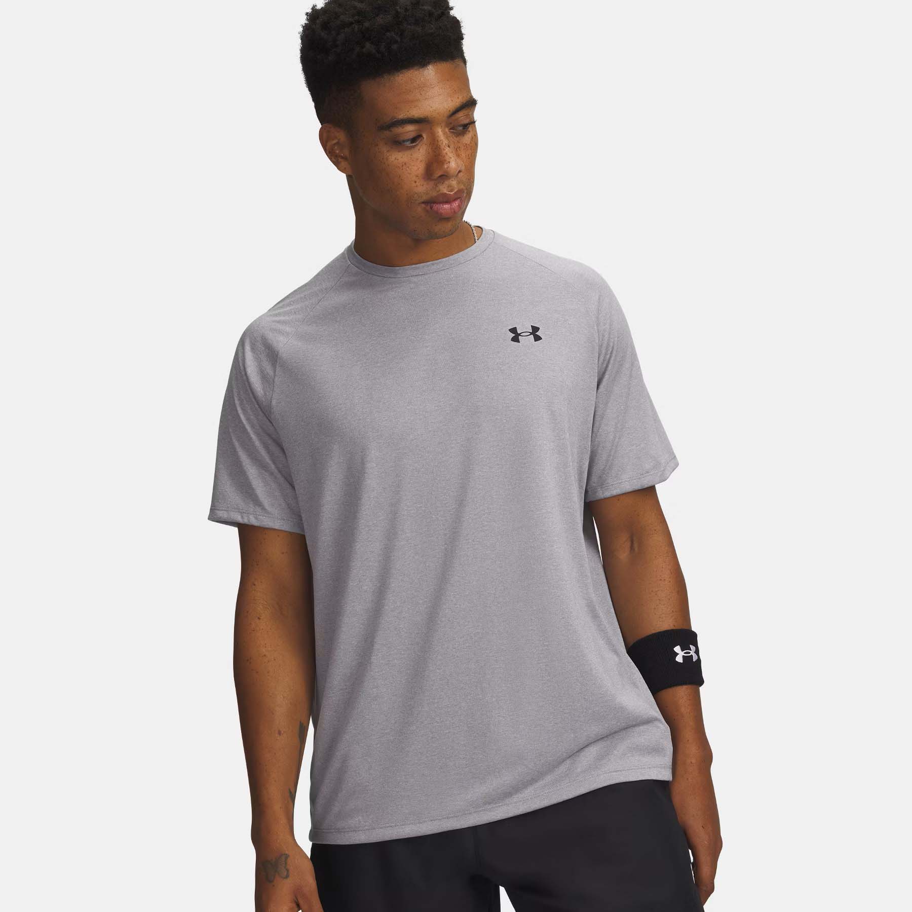 6413-Under Armour Tech 2.0 Sports T-Shirt steel 6413-Under Armour Tech 2.0 Sports T-Shirt