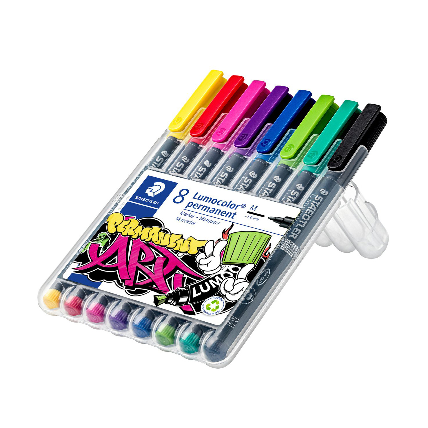 Staedtler Lumocolor Permanent 8 Pack Medium