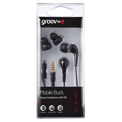 Groov-e Wireless Metal Earphones with Remote & Mic - Image 4