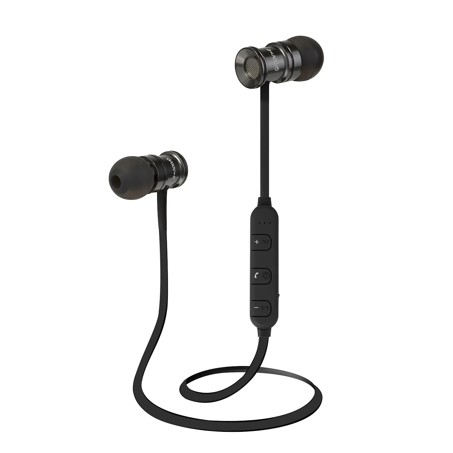 Groov-e Wireless Metal Earphones with Remote & Mic
