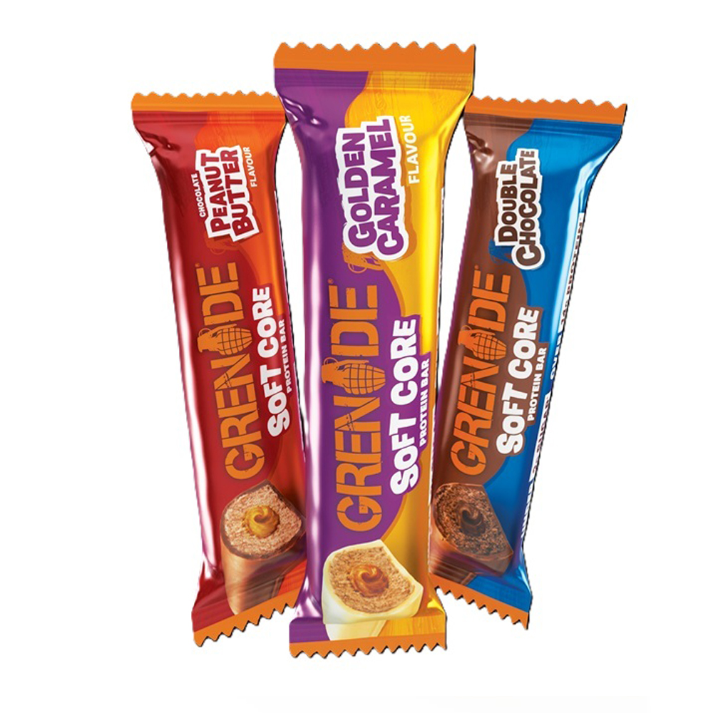 Grenade Soft Core Bars - 12 x 50g
